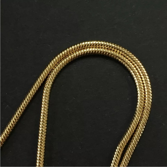 Christian Dior Gold Tone Necklace - Picture 4 of 8